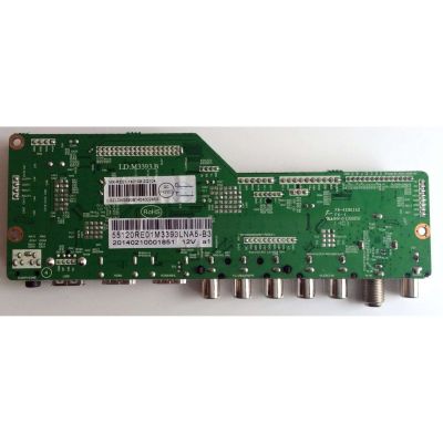 MAIN / RCA 55120RE01M3393LNA5-B3 / RE01M3393LNA5-B3 / 20140210204533 / LGZLDM3393B1404001852 / MK-RE01-140108-ZQ103 / LD.M3393.B / KB 6160 E123995 / PANEL LSC550HJ03-12V / MODELO LED55C55R120Q V534-LE55C55-B3 - Imagen 2